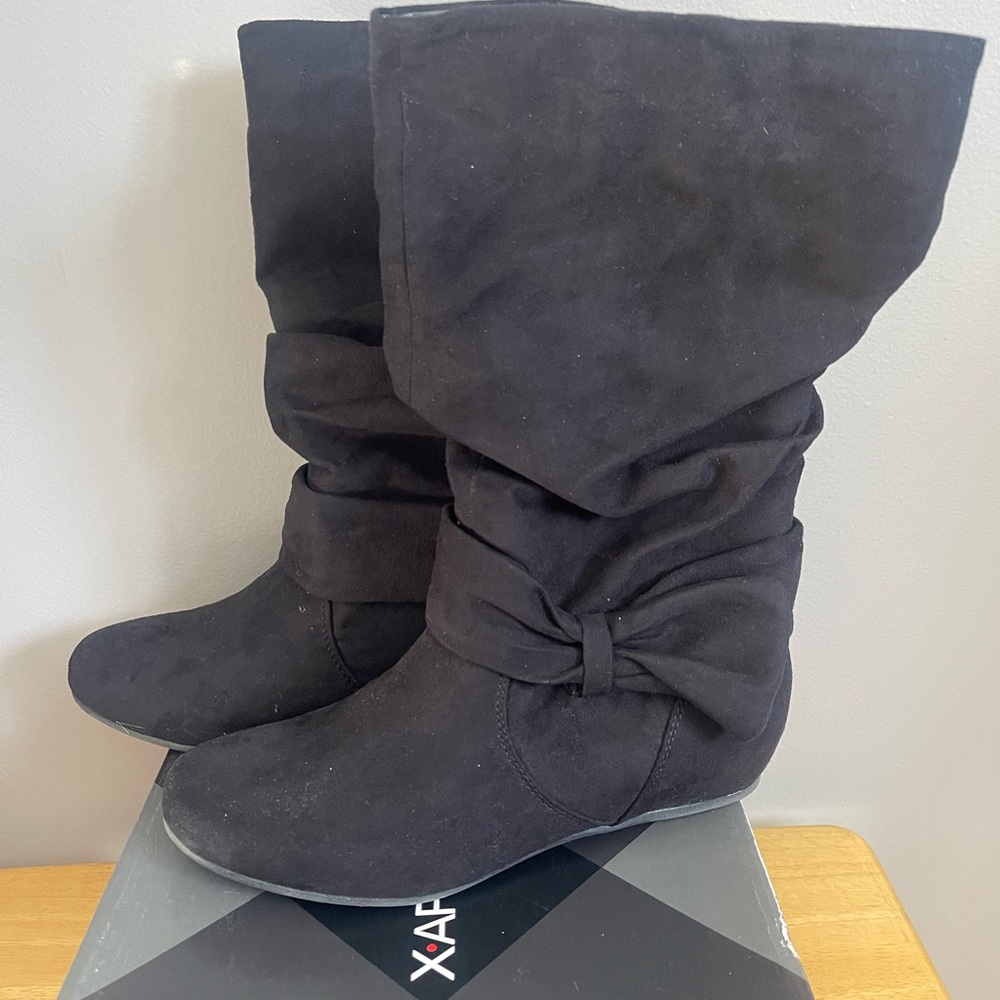 Women’s Boots
X-Appeal Black boots Size 7 wore one